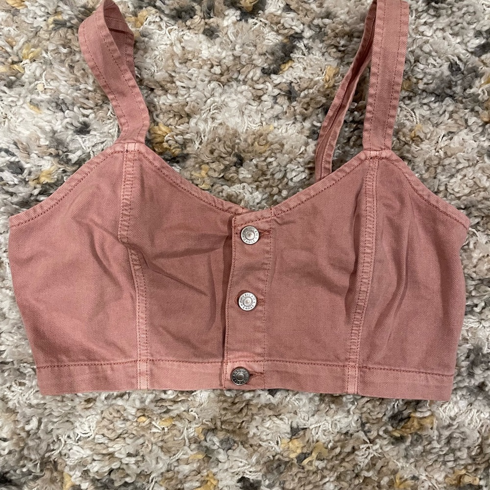 Denim bra too American eagle